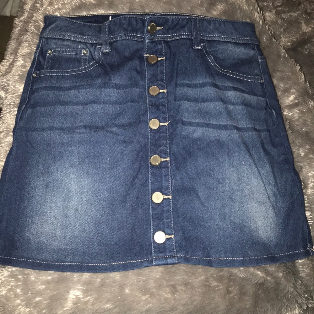 Youth like new girls dark jean skirt